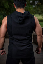 Load image into Gallery viewer, THERMIC SLEEVELESS HOODIE (Black)
