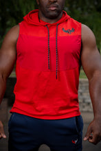 Load image into Gallery viewer, THERMIC SLEEVELESS HOODIE (Red)
