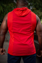 Load image into Gallery viewer, THERMIC SLEEVELESS HOODIE (Red)
