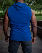 Load image into Gallery viewer, THERMIC SLEEVELESS HOODIE (Blue)
