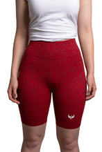 Load image into Gallery viewer, TINDER BIKE SHORTS (Red)
